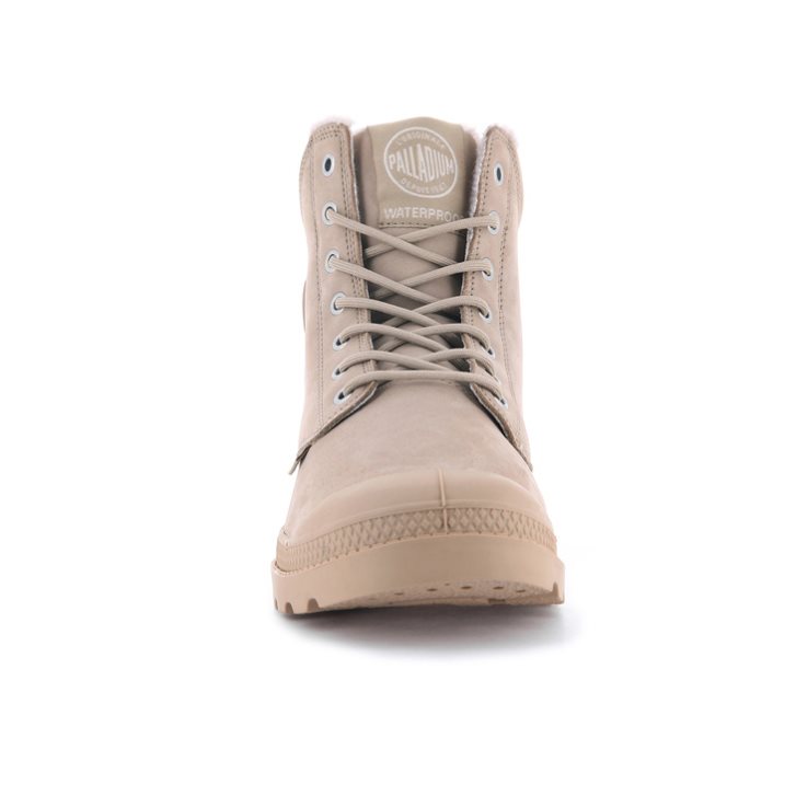 Pánské Boty Palladium Pampa Sportovní Cuff WPS Světle Hnědožlutý | CZ BRF-59G